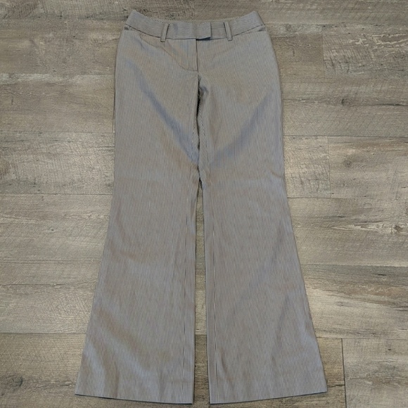 Halogen Women’s Light Brown Striped Wide Leg Pants Size 4 - Picture 2 of 9